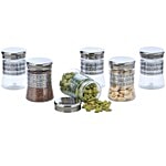 Steelo Pet Belly Container Set - Silver 200 ml Pack of 6