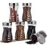 Steelo Pet Sobo Container Set - Silver 250 ml Pack of 6