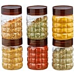 Steelo Pet Solitaire Container Set - Silver 200 ml Pack of 6