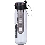 Steelo Sante Infuser Water Bottle - Black 750 ml