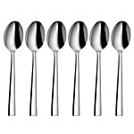 Shri & Sam Spoon Set - Baby, Lotus Plain Steel 6 pcs