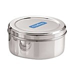 Neelam Storage Container - Puri Dabba, Stainless Steel, No. 9 1 pc