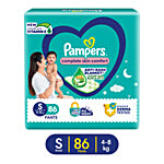 Pampers  Complete Skin Comfort Diaper Pants - S, 4-8 Kg 86 pcs