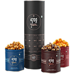 4700BC Gourmet Popcorn - Hawaiian BBQ Cheese, Nutty Tuxedo Chocolate, Himalayan Salt Caramel 325 g (Pack of 3)