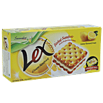 Samudra Lex Cream Sandwich Biscuits - Lemon Flavour 152 g
