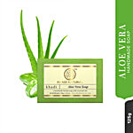 Khadi Natural Aloe Vera Handmade Soap - Provides Long-Lasting Hydration 125 g 
