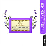 Khadi Natural Pure Lavender Soap - Cleanses, Tones & Nourishes Skin 125 g 