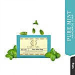 Khadi Natural Pure Mint Handmade Soap - Rejuvenates Skin 125 g 