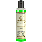 Khadi Natural Neem Face Wash - Removes Dirt, Oil & Impurities 210 ml 