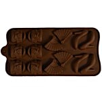 DP Silicon Chocolate Baking Mould - Multi Shapes 1 pc