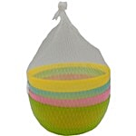 DP Mixing Bowl Set - Microwave, Multi Colour, Green 4 pcs