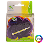 Yongsheng Silicon Baking Mould Set - Cake/Muffin, Flower Assorted Color, BB57 6 pcs