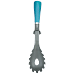 H&B Pasta/Spaghetti Spoon - Nylon, Silicon Handle, Blue 1 pc