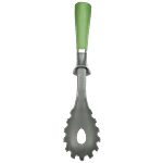 H&B Pasta/Spaghetti Spoon - Nylon, Silicon Handle, Green 1 pc