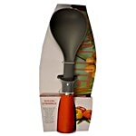 H&B Dal Laddle - Nylon, Silicon Handle, Red 1 pc