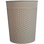 Meixiang Dustbin/Basket - Plastic, 11.5 Inch, Grey 11 Litre
