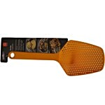 Niheshi Colander Spoon/Scoop/Laddle - Plastic, Multi utility, Orange 1 Pc