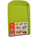 ZG Cutting-Chopping Board - Double Sided, Plastic, Green 1 Pc