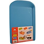 ZG Cutting-Chopping Board - Double Sided, Plastic, Blue 1 Pc