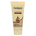 Banjara's Face Pack - Multani Mitti, Clear Smooth Skin, 15 Minutes Easy Use, 100% Natural 50 g Tube