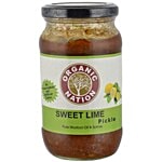 Organic Nation Pickle - Sweet Lime (Pure Mastard Oil & Spices) 400 g