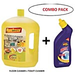 Runaway Combo Pack - Floor cleaner and shinner (Citrus) + Toilet Cleaner 2 L + 500 ml