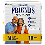 Friends Premium Diaper - Medium 10's pack