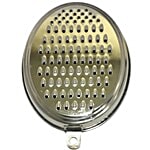 Kvg Khumni Oval Grater - Silver, Stainless Steel 1 pc
