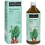 Kapiva Wheatgrass Juice - Helps Detoxify The Liver & Cleanses Digestive System 1 L