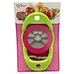 QI YUE Apple Cutter With Handle - Stainless steel & Plastic, Assorted 1 pc