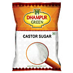 Dhampur Green Castor Sugar/Cheeni 1 Kg