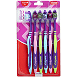 Colgate Zig Zag Medium Bristles Toothbrush 6 pcs