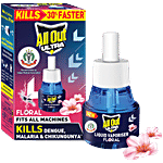 All Out Ultra Liquid Vaporizer Floral Fragrance Mosquito Repellent Refill - Kills Dengue, Malaria, & Chikungunya Mosquitoes 45 ml 