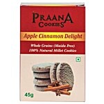 Praana Millet Cookies -  Apple Cinnamon Delight 45 g