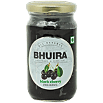 Bhuira Black Cherry Preserve 240 g Glass Bottle