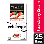 Te-A-Me Strawberry Cream Infusion 50 g (25 Bags x 2 g each)