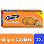 McVitie's Ginger Cookies - Suitable For Vegetarians 120 g