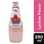 American Delight Basil Drink - Lychee Flavored 290 ml