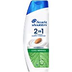 Head & Shoulders Cool Menthol 2 in 1 Anti-Dandruff Shampoo + Conditioner, Upto 100% Dandruff Free 340 ml