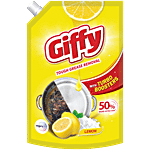 Giffy Concentrated Dish Wash Gel - Active Salt & Lemon 900 ml