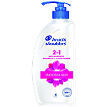 Head & Shoulders Smooth & Silky 2 in 1 Anti-Dandruff Shampoo + Conditioner 650 ml