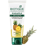 BIOTIQUE Oil Control Foaming Face Wash - Pineapple, For Normal To Oily Skin 150 ml 