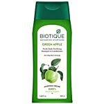 BIOTIQUE Fresh Daily Purifying Shampoo & Conditioner - Green Apple, For Oily Scalp & Hair 100 ml 
