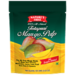 Nature's First Totapuri Mango Pulp - Natural, No Added Sugar, Preservative Free 100 g Pouch