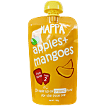 Happa Apples + Mangoes Organic Fruits Puree Baby Food - Stage 2 100 g