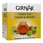 Girnar Green Tea Bags - Lemon & Honey 10 pcs