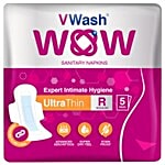 VWash Wow Sanitary Napkin - Ultra Thin, Regular 5's pack