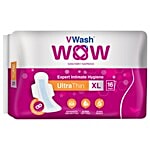 VWash Wow Ultra Thin Sanitary Napkin - X-Large 16's pack 