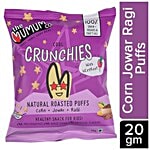The Mumum Company Cool Crunchies Natural Roasted Puffs - With Beetroot 20 g