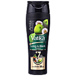 Dabur Vatika Amla Long & Black Shampoo, For Shiny, Long & Black Hair 180 ml 